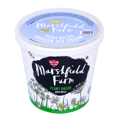 Marshfield Farm Plant Based Vanilla Ice Cream 1 Litre Tub